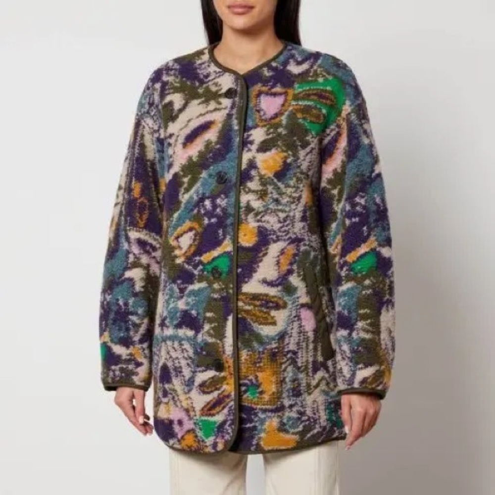 NWOT Isabel Marant Himmena Reversible Coat 36/S
